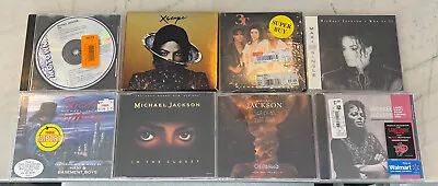 MICHAEL JACKSON - Lot Of 8 CD Albums Scream/Xscape/Ben/Who Is It/In Moscow • $47