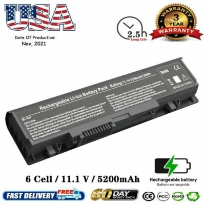 $15.99 • Buy Battery For DELL Studio 15 1535 1536 1537 1555 1557 1558 MT276 WU946 WU960 MT264