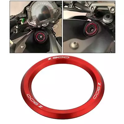 Ignition Key Hole Cover For Kawasaki Z900   2017 2018 2020 Red • £11.11