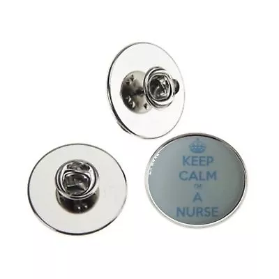£3.69 • Buy KEEP CALM IM A NURSE METAL PIN BADGE WITH 25mm LOGO