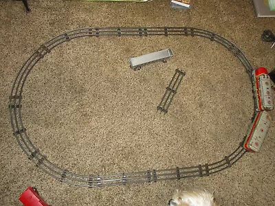 Marx Monon Diesel  AB O Gauge Tin Freight Train Set With Tracks & Transformer • $20