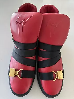 Giuseppe Zanotti Mens Sneakers Size 13 / 46 Red Without Box • $140