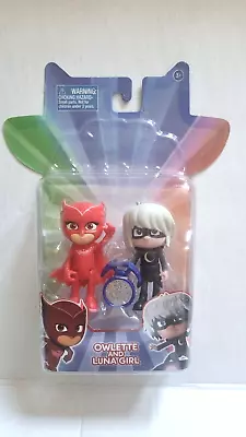 Pj Masks Owlette And Luna Girl Figures Packaging Damaged • £13.90