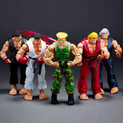$29.39 • Buy NECA Street Fighter Ken Ryu Guile Chun Li Akuma 7  Action Figure Game Version