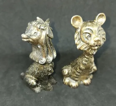 Lot Of 2 Vintage Brass Figurines Mod.Dep.Made In Italy • $18