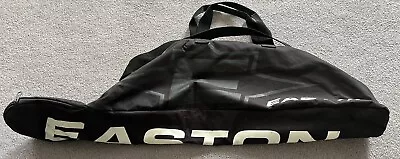 Easton Baseball Bat Equipment Tote Bag W/ Fence Hook Black/White 34  • $5