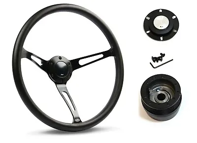 SAAS Steering Wheel SW25910 & Boss For Mazda RX2 RX3 RX4 RX5 1970-1985 • $318