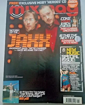 Mixmag Issue 150 November 2003  - Basement Jaxx  Superdrugs  Toad Licking Ex • £8.99