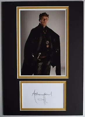 Anthony Head Signed Autograph A4 Photo Display TV Actor Merlin AFTAL COA • £19.99