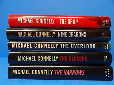 Michael Connelly Lot Of 5 Hardback Books With Dust Jackets Harry Bosch Series • $10.99