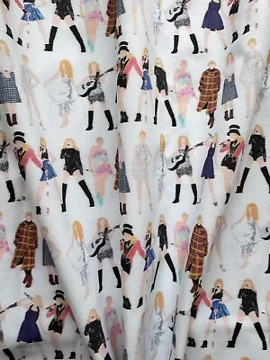 Taylor Swift Cotton Fabric • $17.99