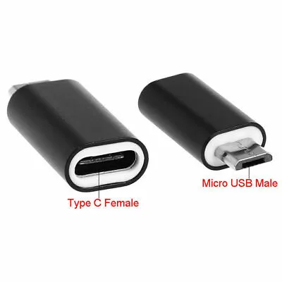 LOT USB 3.1 Type C Female To Micro USB Male Adapter Converter Connector USB-C • $1.43