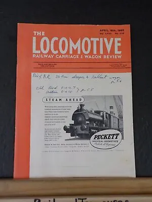 Locomotive Railway Carriage & Wagon Review #715 1952 April 15th • £18.10