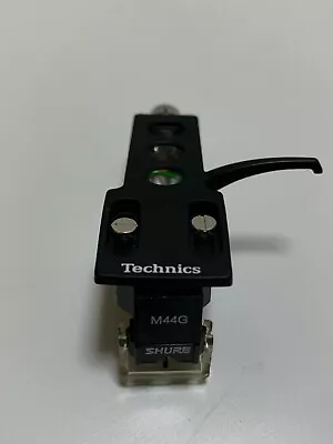 Used Good Condition Shure M44G Cartridge  Technics Headshell DJ Turntable Japan • $135.30