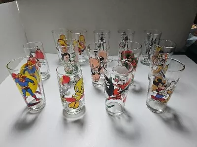 Lot Of 14 Vintage 1973-1979Warner Bros Looney Tunes Pepsi Collector Series Glass • $175