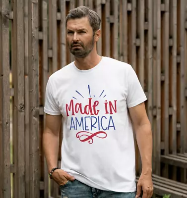 Made In AMERICA Short-Sleeve Unisex T-Shirt (FREE SHIPPING) • $24.99