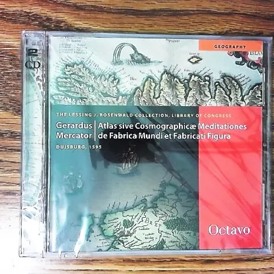 Atlas Sive Cosmographicae Meditationes - Octavo Rare Book On 2 CD-ROMs (2000) • $29.95