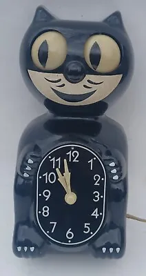 Vintage 1950s Electric Kit Kat Cat Klock Clock Allied Mfg Felix GLOWS WORKS! • $279.99