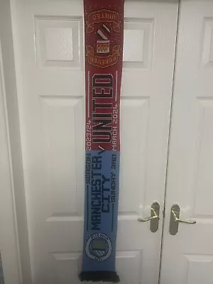 2023/24 Manchester United VS Manchester City Premier League Scarf • £10