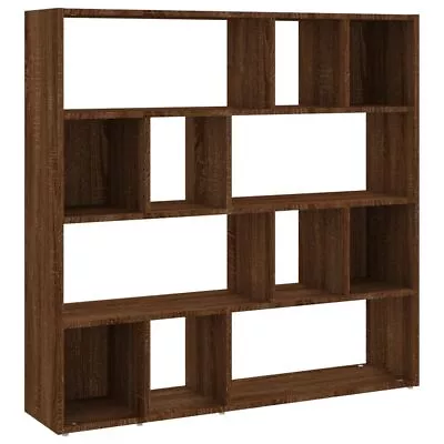 Modern Wooden Large Bookcase Book Cabinet Room Divider Storage Unit Shelves Wood • £76.99