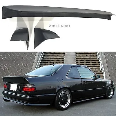 Rear Trunk Spoiler 3 Piece Wing Lid Ducktail (Fits Mercedes Benz W124 Coupe AMG) • $229