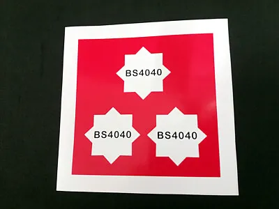 Red 3 Three Star Sticker For A Vintage Petrol Pump • $6.68