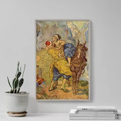 Vincent Van Gogh - The Good Samaritan (1890) - Art Print Painting Poster • $129.50
