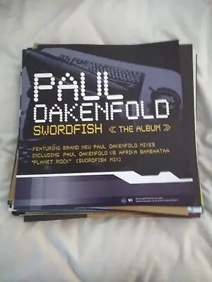 Paul Oakenfold    Vintage Promo Poster 12 X 12  • $10.99