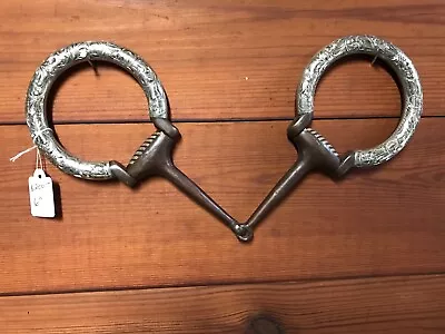 Les Vogt Silver 6”  D Ring Snaffle • $210