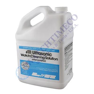 L&R #111 Ultrasonic Watch Cleaning Solution 1 Gallon • $51.99
