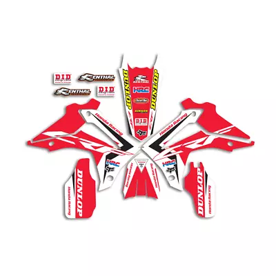 2013 2015 2014 2016 Honda Crf 450r Motocross Team Race Decals Crf450r Graphics • $92.72