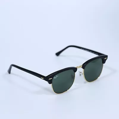 HOT Ray-Ban RB3016 Sunglasses CLUBMASTER Gold/Green • $48.99