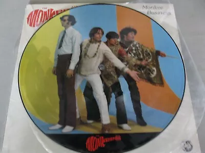 The Monkees Monkee Business Picture LP 1982 Rhino Records • $48