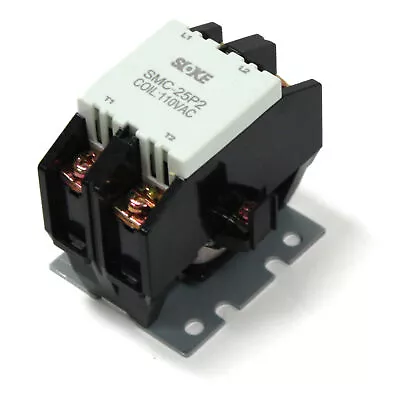 SMC-25P2 Definite Purpose Contactor 2 Pole 110/120V Coil For RB-25 AC Heater • $29.99