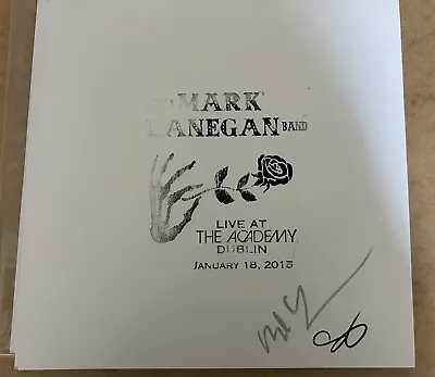 SIGNED MARK LANEGAN Band  Live In Dublin Academy January 18 2015 Vinyl LP • $435.48