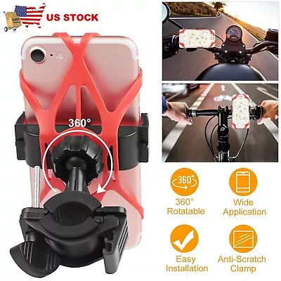 Bike Holder Motorcycle MTB Handlebar Mount Bicycle 360° Universal For Cell Phone • $10