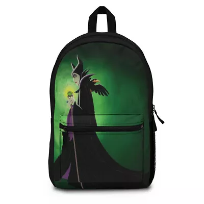 Disney Maleficent Backpack Disney Backpack Maleficent Bag Halloween Backpack • $55