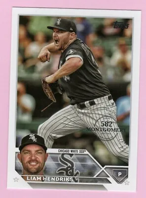 2023 Topps 582 Montgomery Club #175 Liam Hendricks Chicago White Sox • $1.39