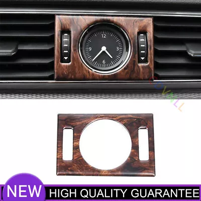 Central Console Clock Frame Ring 1PCS For VW Passat B8 16-2018 Peach Wood Grain • $19.70