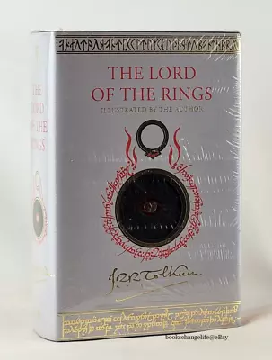 THE LORD OF THE RINGS J. R. R. Tolkien Deluxe Hardcover Illustrated NEW SEALED • $64.49