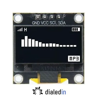 OLED Display White Or Blue 0.96 Inch 128x64 SSD1306 I2C For ESP32 Arduino • $8.98