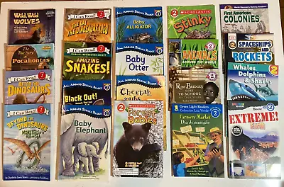 Lot LEVEL 2 All Aboard Reading I CAN READ Science ANIMALS History  Lot Of 20 • $30
