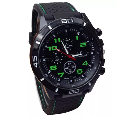 Mens Work Watches 2015 Quartz Watch Men Military Watches Sport Wristwatch • $4.99