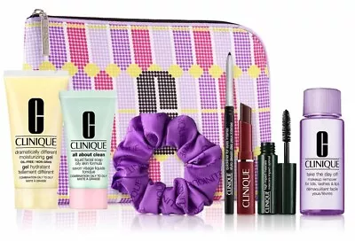 Clinique Spring 2023 8pcs Travel Gift Set Black Honey Almost Lipstick • $18.95