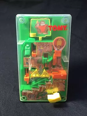 Vintage 1992 TOMY Handheld Game Kongman Pinball Game Windup Game WORKS • $39.95