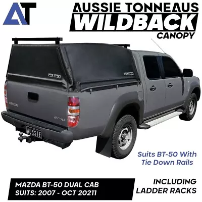 Wildback Canopy For Mazda BT-50 Dual Cab W/Ladder Racks 2007-Oct 2011 Not Canvas • $1299