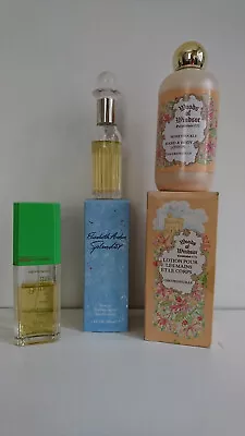 £9.99 • Buy  Vintage Ma Griffe Edt Plz Read/splendor Edp&woods Of Windsor Honeysuckle Lotion