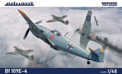 EDUARD 1/48 BATTLE OF BRITAIN COMBO 84179 Spitfire MK 1 And 84196 BF-109E-4 • £35.99
