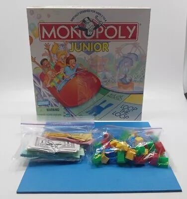 Monopoly Junior Board Game 1999 Complete   No. 00441 Parker Brothers • $22.95