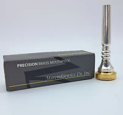 Used J.MARCINKIEWICZ Model 9 GRC + Engraving Trumpet Mouthpiece #MP646 • $163.98